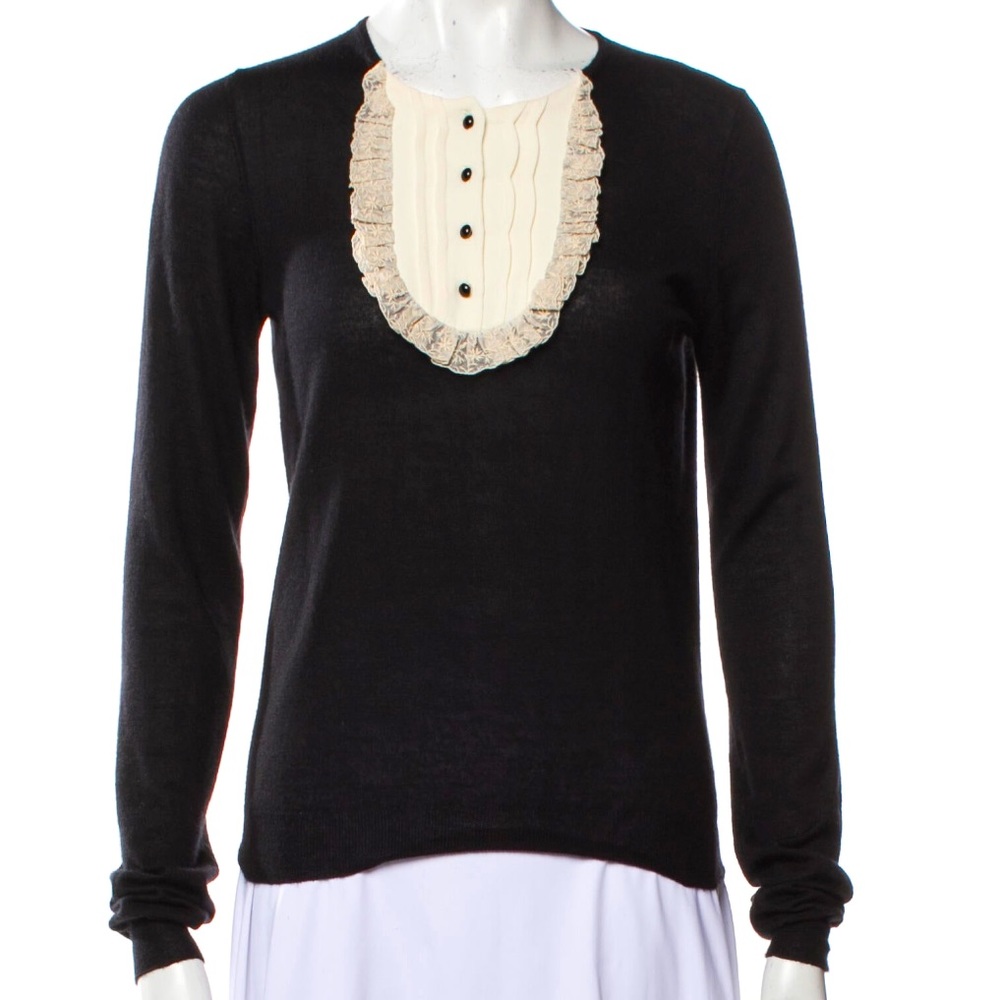 Balenciaga Cashmere Baroque Sweater Women’s Size Medium